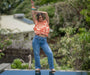 Jeans asymétrique