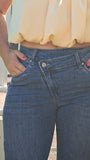 Jean flare asymétrique