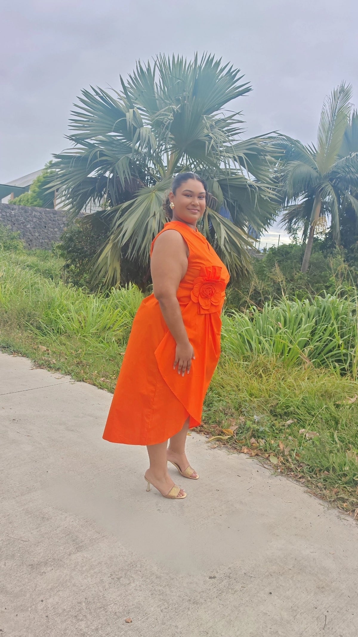 Robe fleur