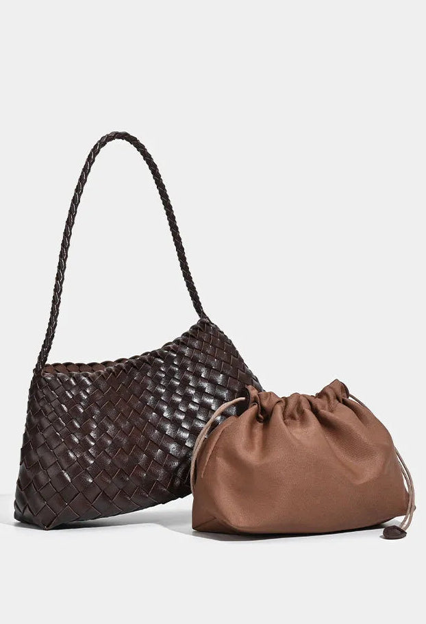 Sac à main tressé