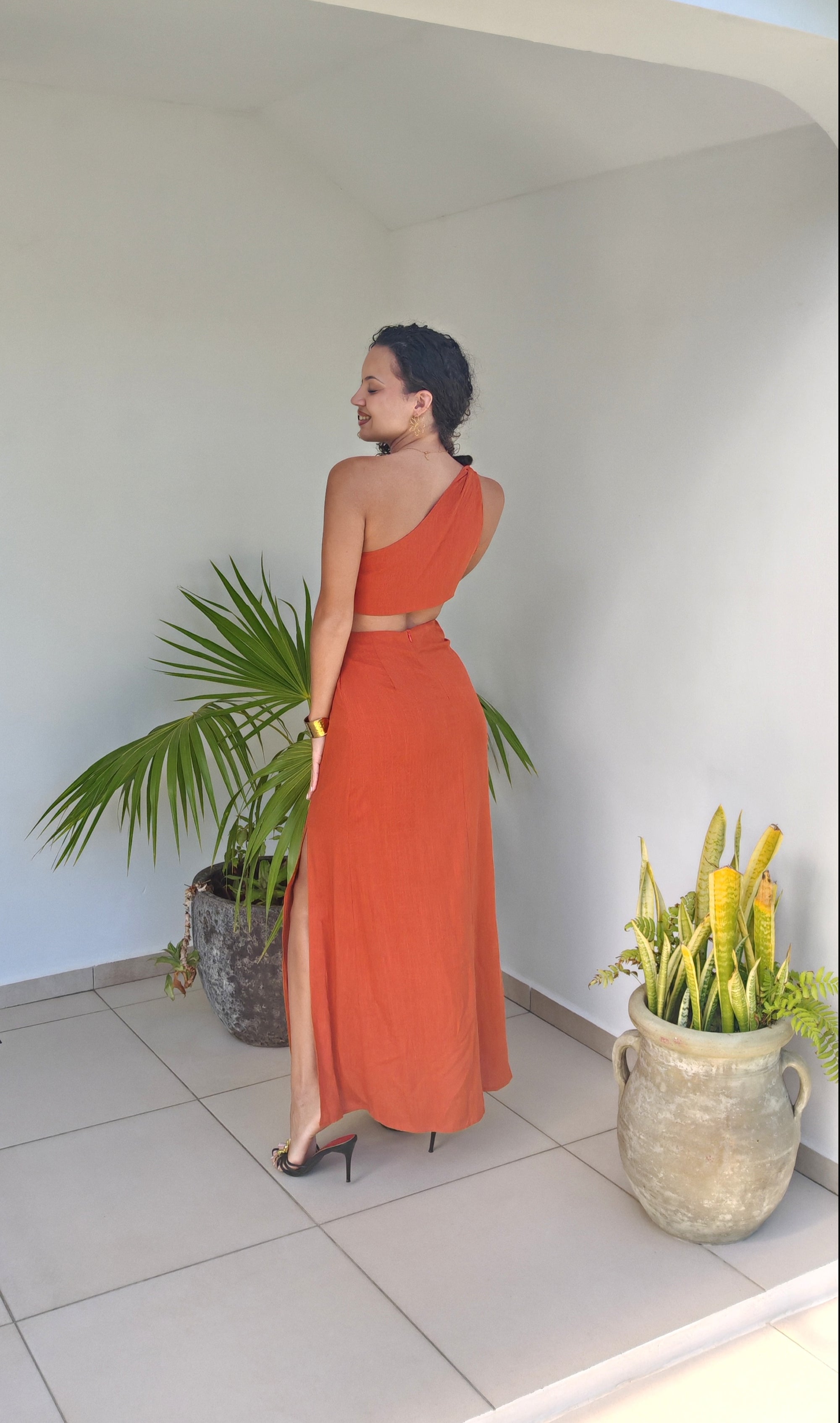Robe Mila orange