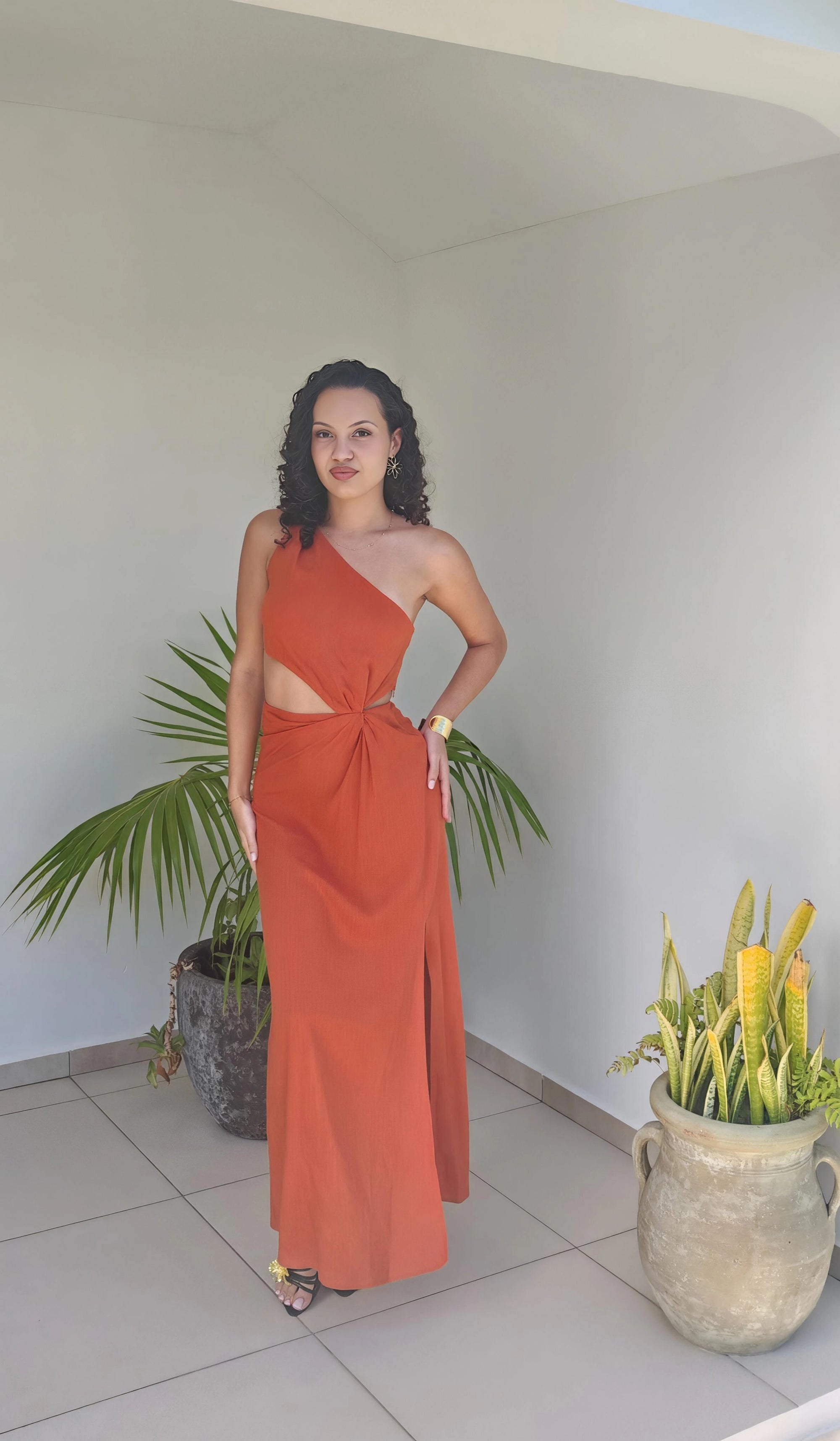 Robe Mila orange