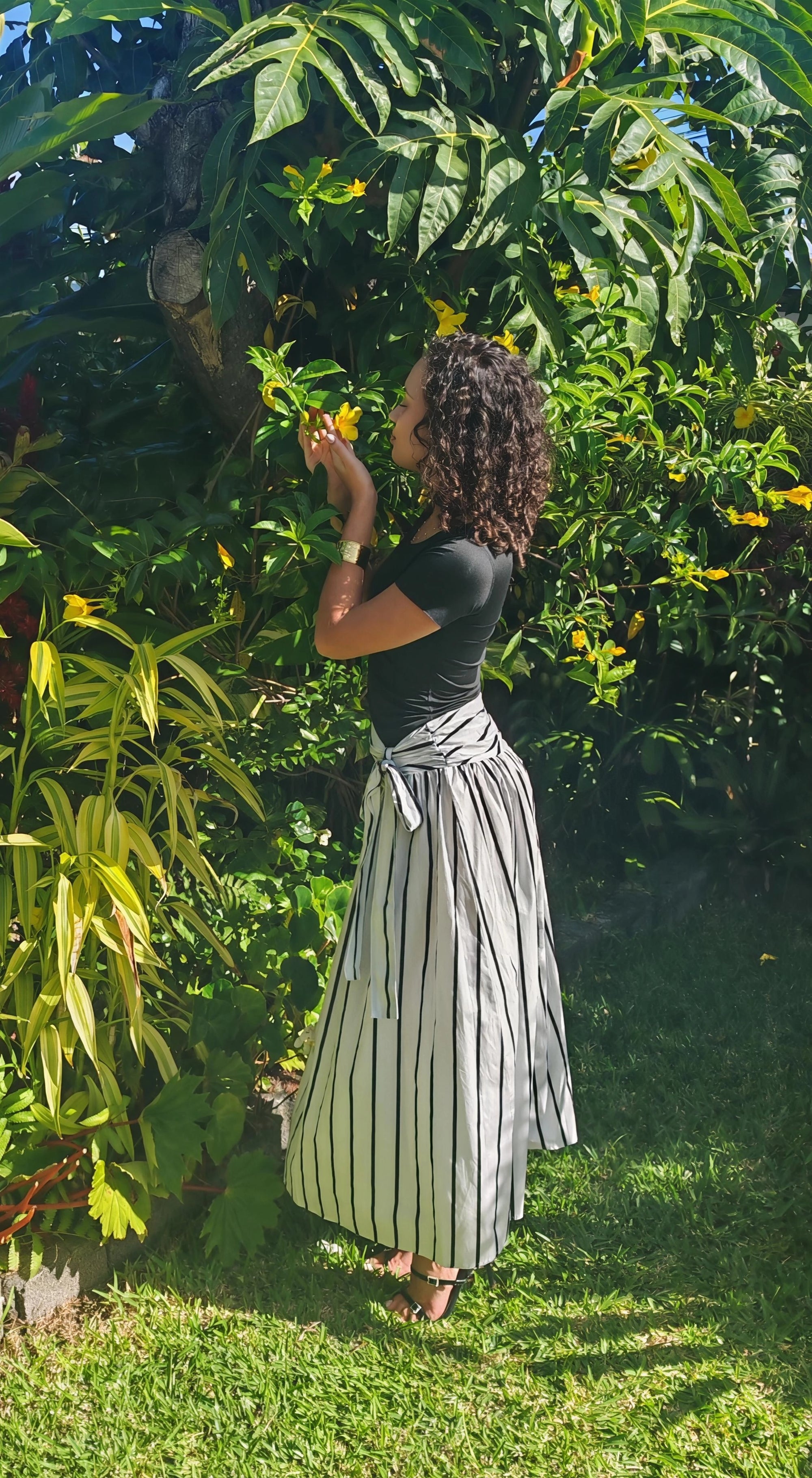 Jupe rayée